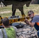 Installation of the Buffalo Statue for First Muster Ceremony