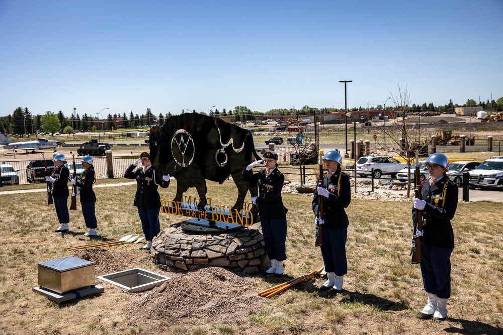 Joint Forces Readiness Center Hosts First Muster Ceremony and Statue Dedication