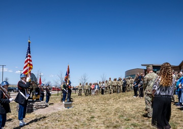 Joint Forces Readiness Center Hosts First Muster Ceremony and Statue Dedication