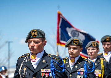 Joint Forces Readiness Center Hosts First Muster Ceremony and Statue Dedication