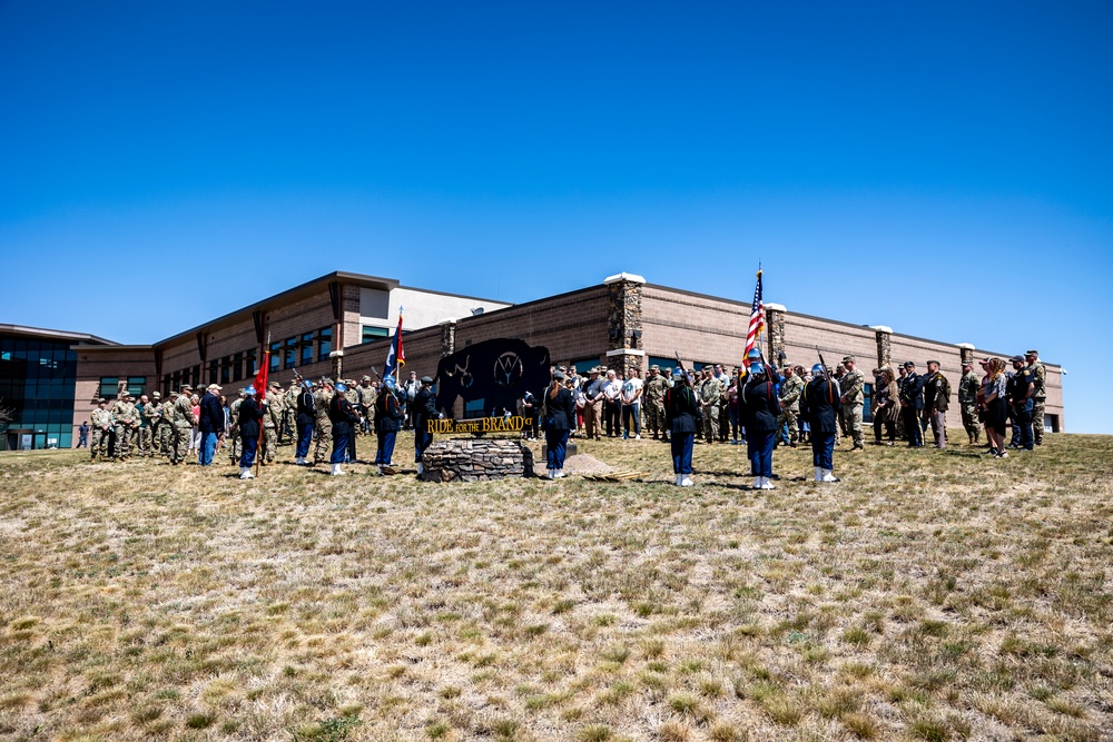 Joint Forces Readiness Center Hosts First Muster Ceremony and Statue Dedication