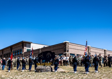 Joint Forces Readiness Center Hosts First Muster Ceremony and Statue Dedication