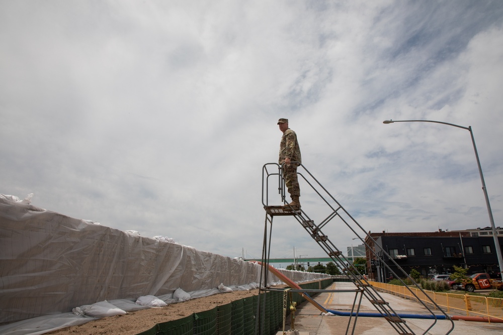 Keeping Watch as Flood Levels Rise