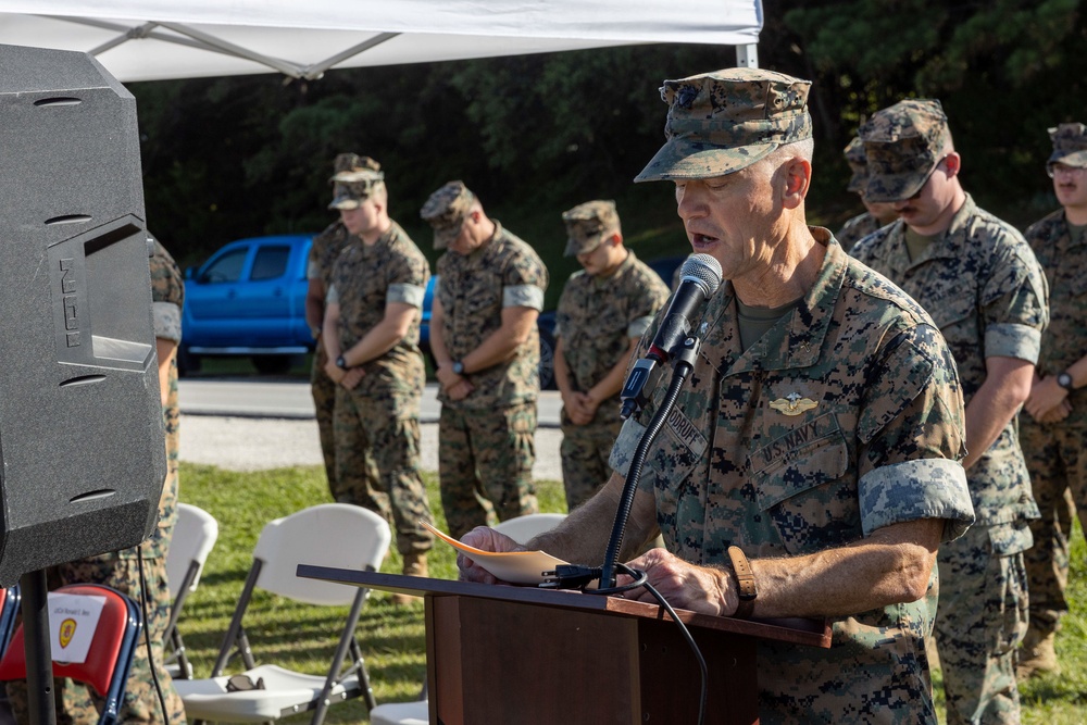 Fire Support Battery Change of Command Ceremony