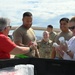 First sergeants, community leaders share icy treats with Airmen