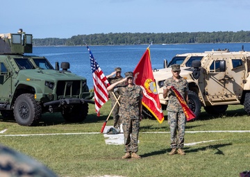 Fire Support Battery Change of Command Ceremony