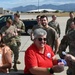 First sergeants, community share icy treats with Airmen
