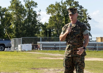 Fire Support Battery Change of Command Ceremony