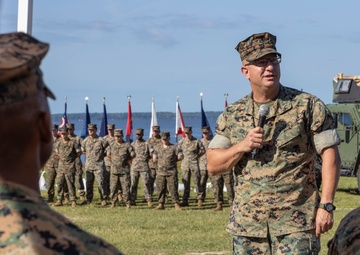 Fire Support Battery Change of Command Ceremony