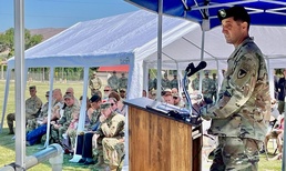 Yakima Training Center Change of Command