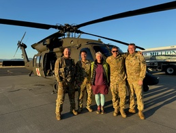 Oregon Department of Emergency Management and Oregon National Guard rescue hiker on the Pacific Crest Trail