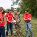 Commander Visits Local Communities During the Flood