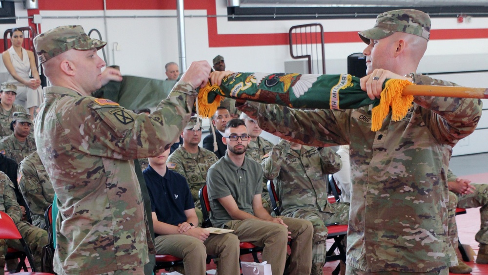 Army Military Police Battalions Case Colors in Europe and Texas as Part of Transformation