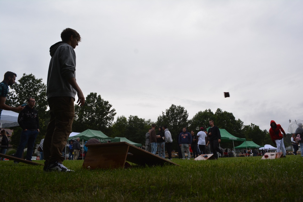 Cornhole on July Fourth