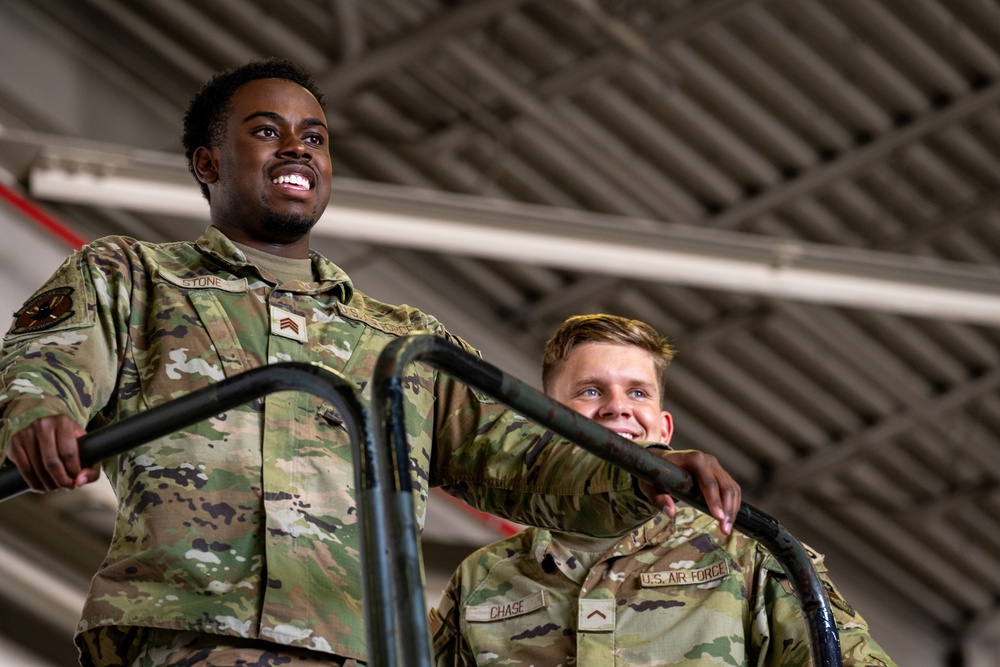 U.S. Air Force Cadets Visit Whiteman