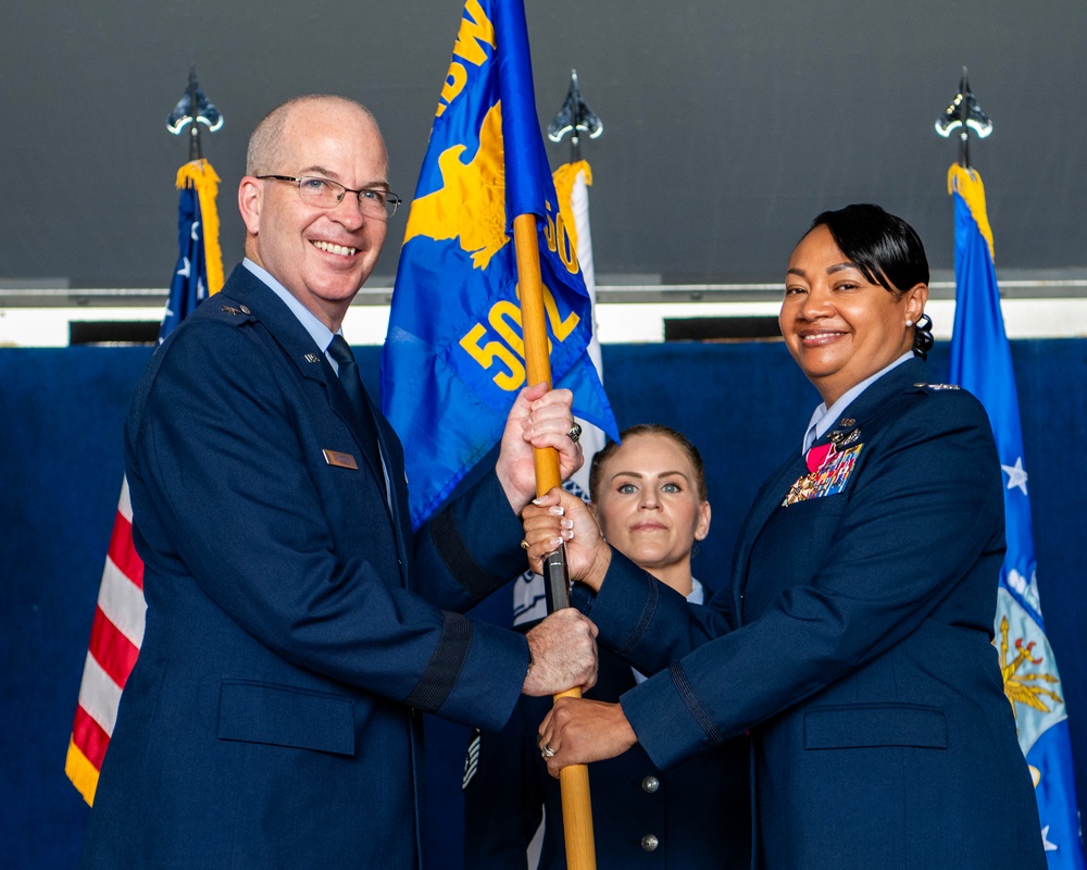 Installation Support Group change of command