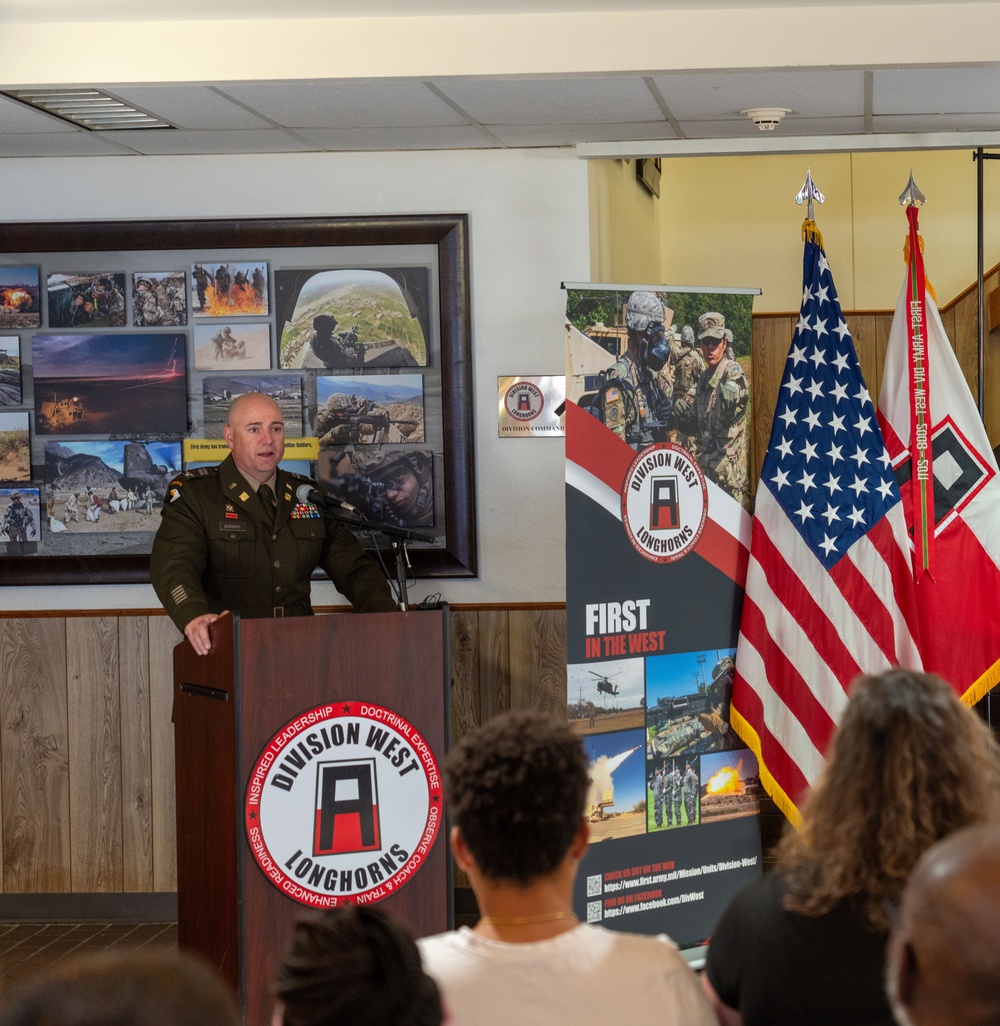 Capt. Drayton Soldier's Medal Ceremony