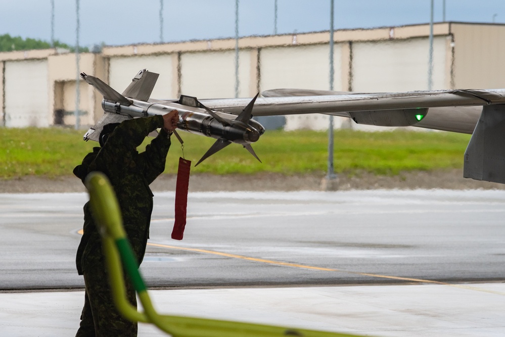 NORAD CF-18’s Takeoff From JBER