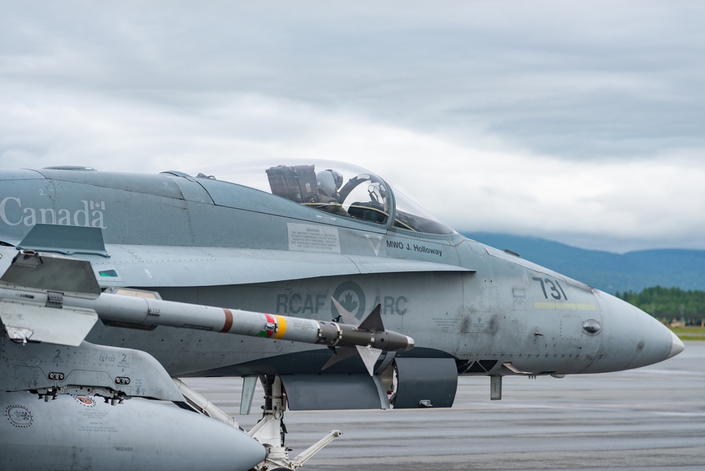 NORAD CF-18’s Takeoff From JBER