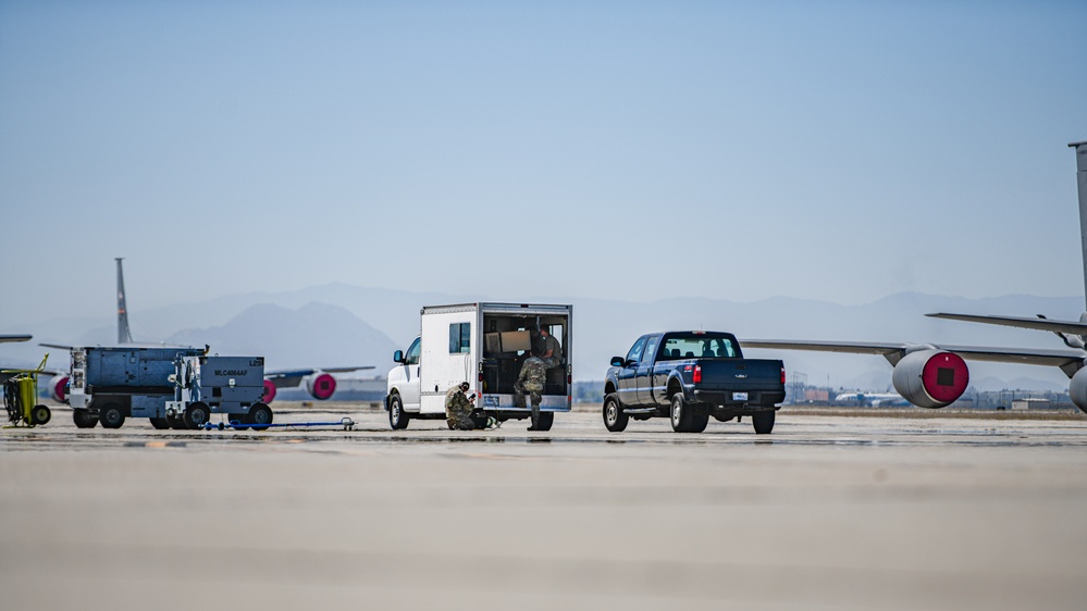 MQ-9 Reaper Prepped for Mission by 163d Attack Wing