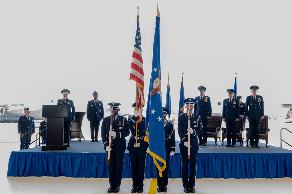 Col. Jay Johnson takes command of the 60th AMW