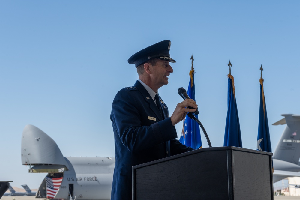 Col. Jay Johnson takes command of the 60th AMW