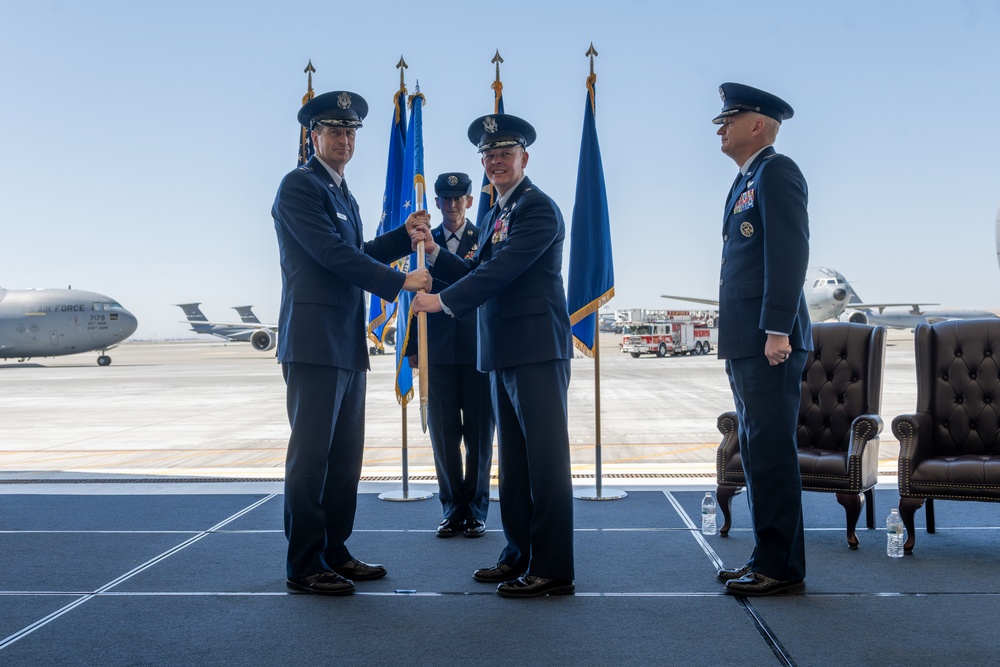 Col. Jay Johnson takes command of the 60th AMW