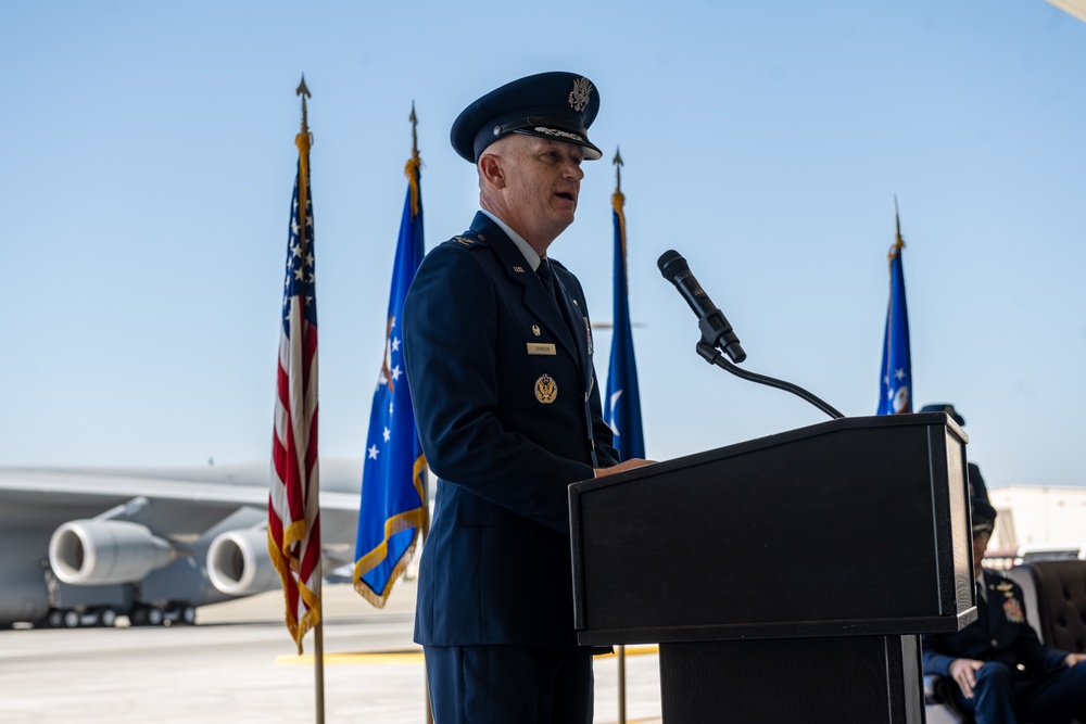 Col. Jay Johnson takes command of the 60th AMW