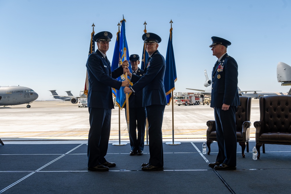 Col. Jay Johnson takes command of the 60th AMW