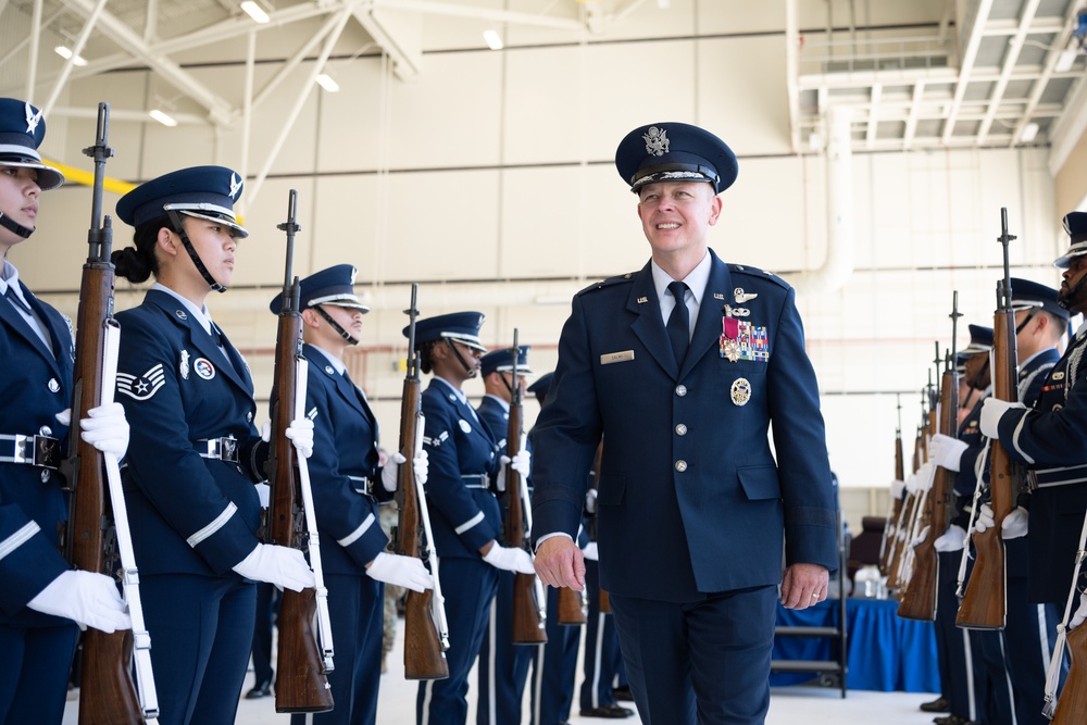 Col. Jay Johnson takes command of the 60th AMW