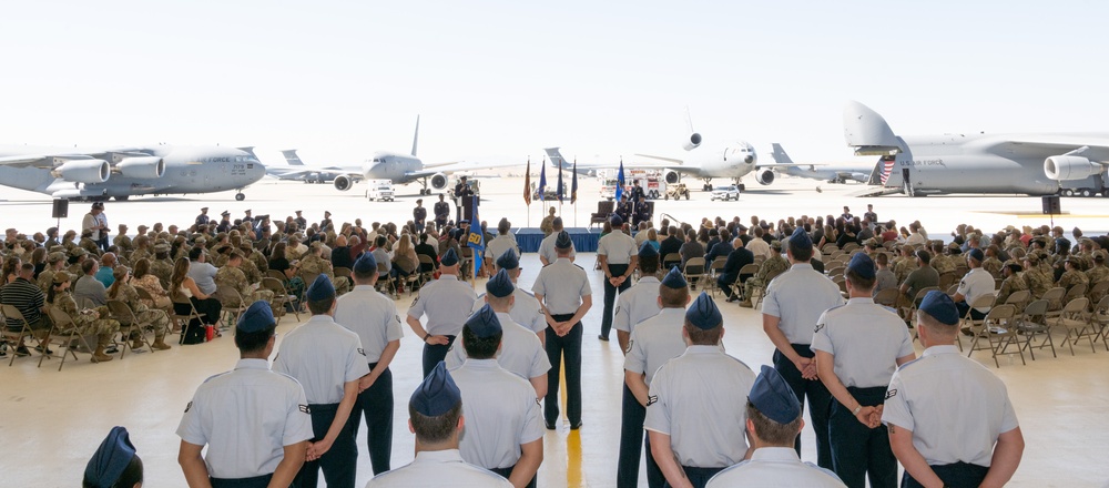 Col. Jay Johnson takes command of the 60th AMW