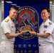 Rear Adm. Michael Wosje Presents a Gift to Republic of Korea Navy Rear Adm. Sung Jae Hur During RIMPAC 2024