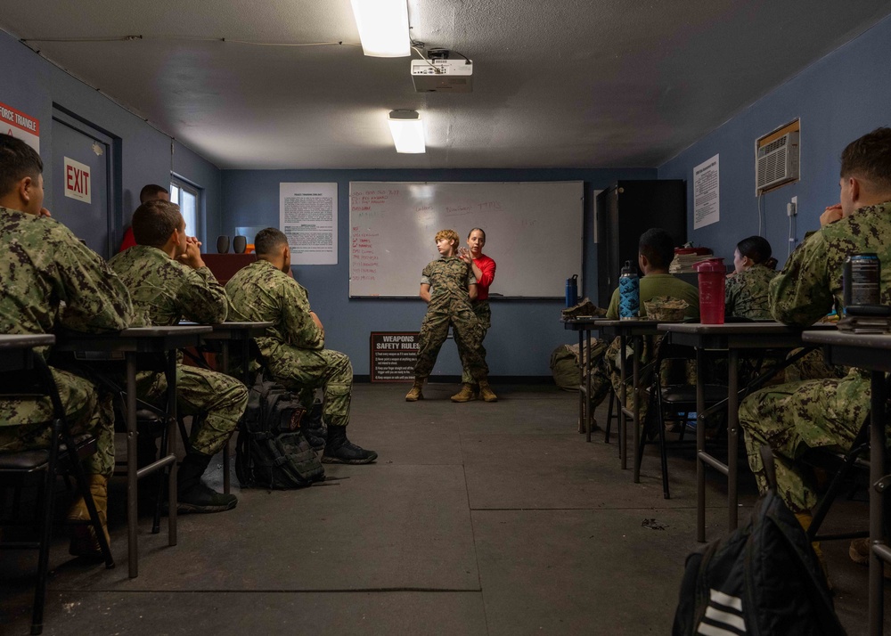 UH Manoa Midshipmen Security Force Training