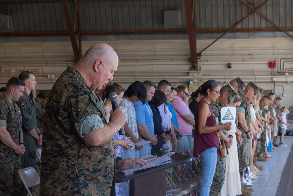 Headquarters and Headquarters Squadron hosts change of command ceremony