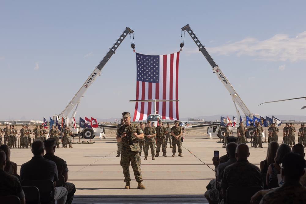 Headquarters and Headquarters Squadron hosts change of command ceremony