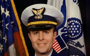 LCDR Mitchell official portrait