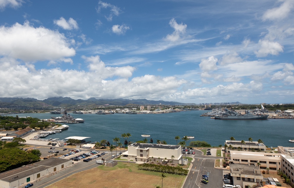 DVIDS - Images - Ships moor at Pearl Harbor and Ford Island during ...