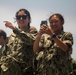 Tripoli Hosts Flyby For Midshipmen