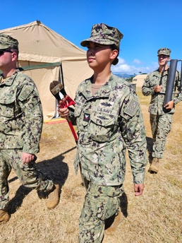 LS2 Chapman supplies Humanitarian Assistance and Disaster Relief camp at RIMPAC 2024