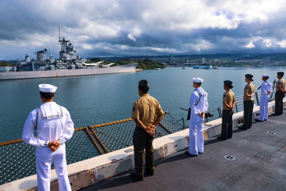 USS Somerset, US Marines arrive for RIMPAC 2024