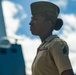 US Marines and Sailors man the rails aboard USS Somerset for RIMPAC 2024