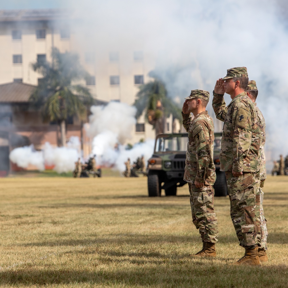 8th TSC holds change of command