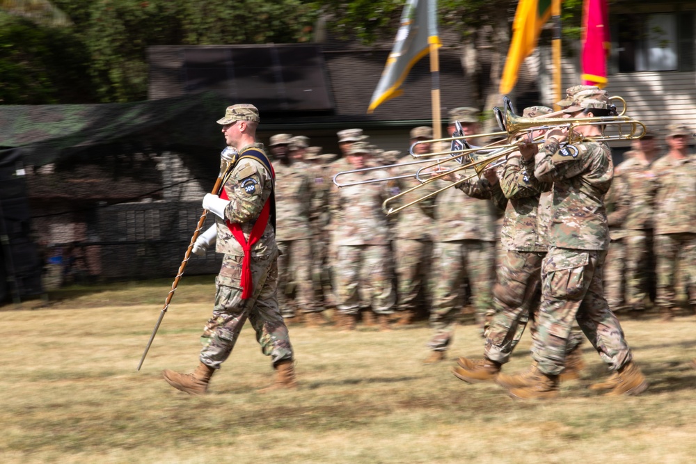 8th TSC holds change of command