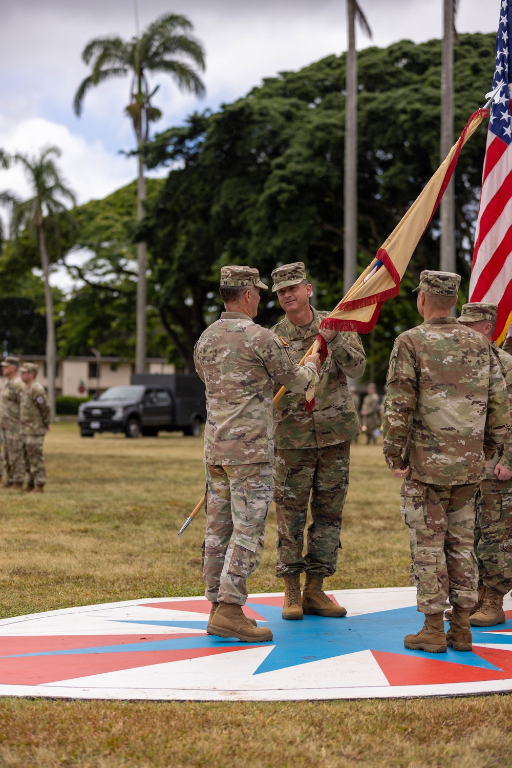 8th TSC holds change of command