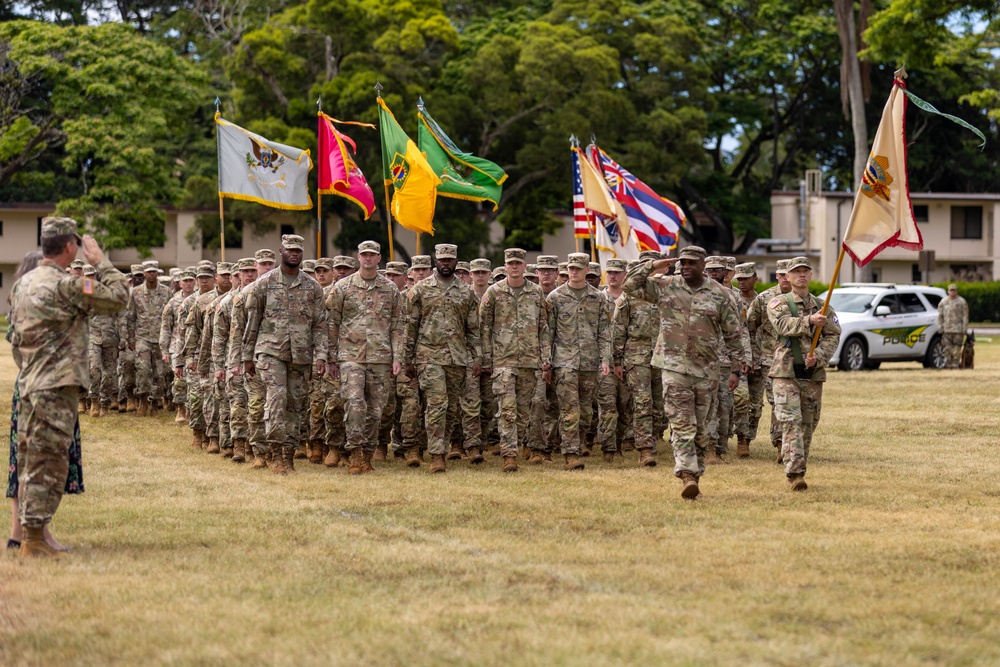 8th TSC holds change of command