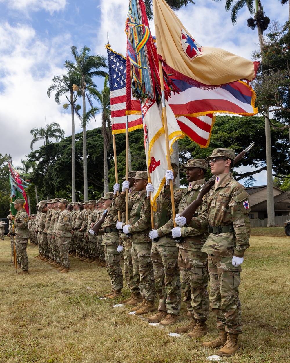 8th TSC holds change of command