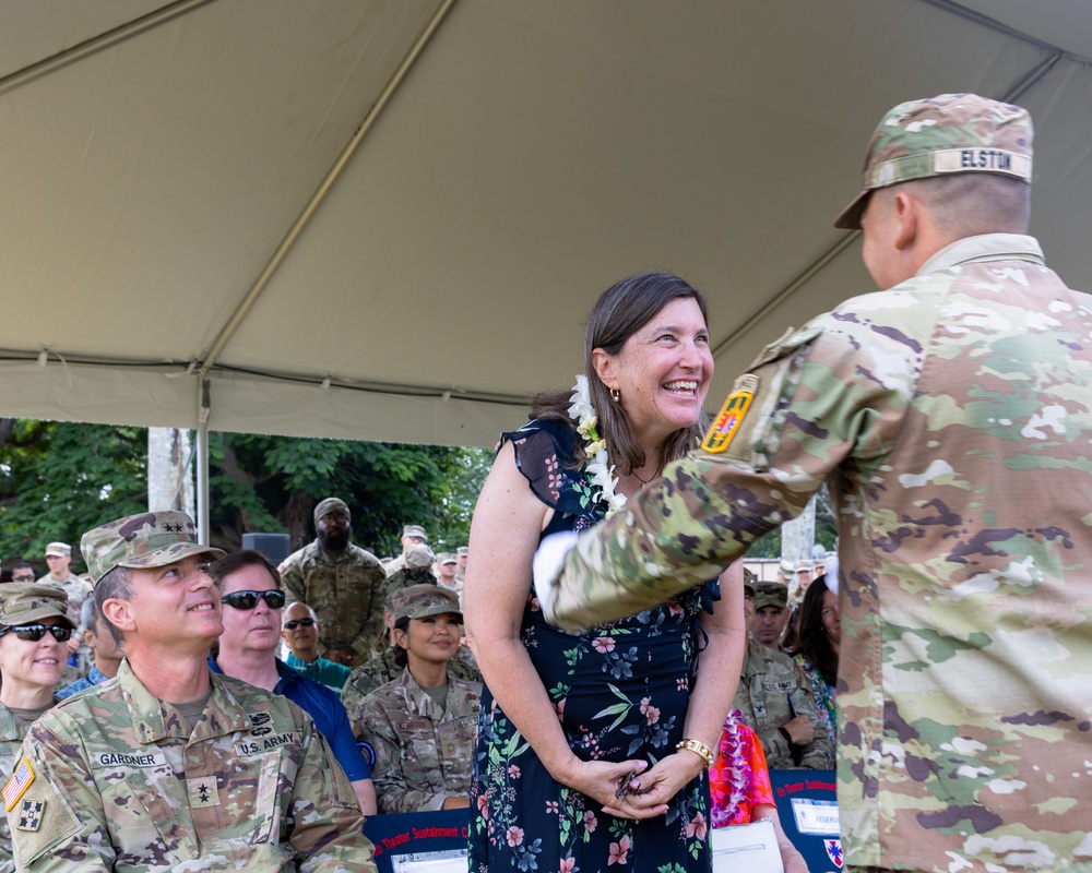 8th TSC holds change of command