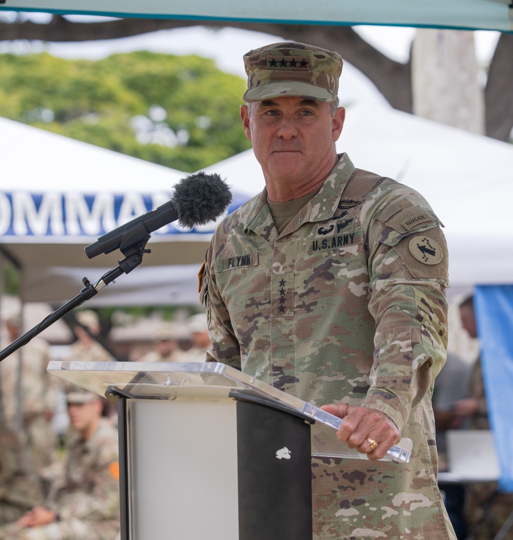 8th TSC holds change of command