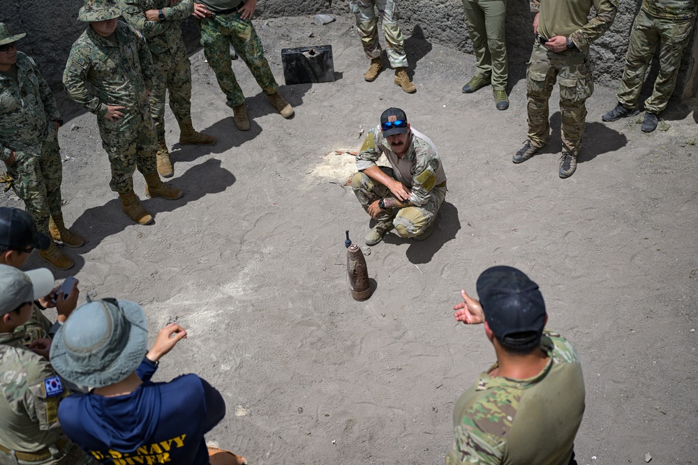 EOD Technicians share capabilities at RIMPAC 2024