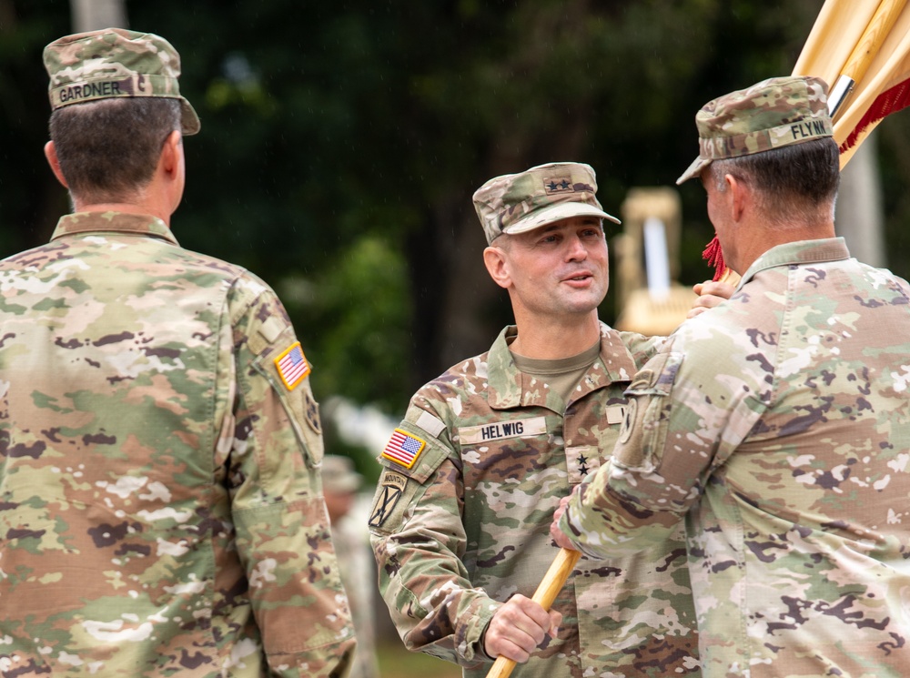 8th TSC holds change of command